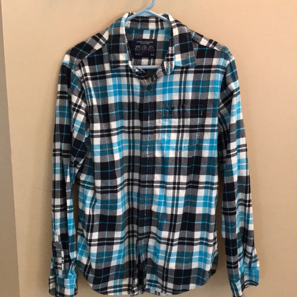 Plaid flannel shirt